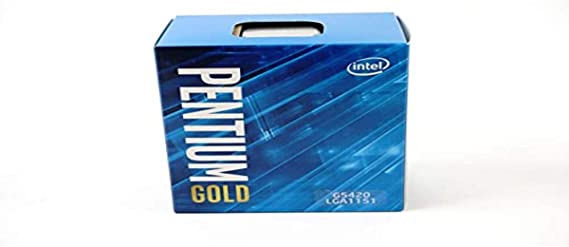 Intel Pentium Gold G5420 Desktop Processor 2 Core 3.8 GHz LGA1151 300 Series 54W