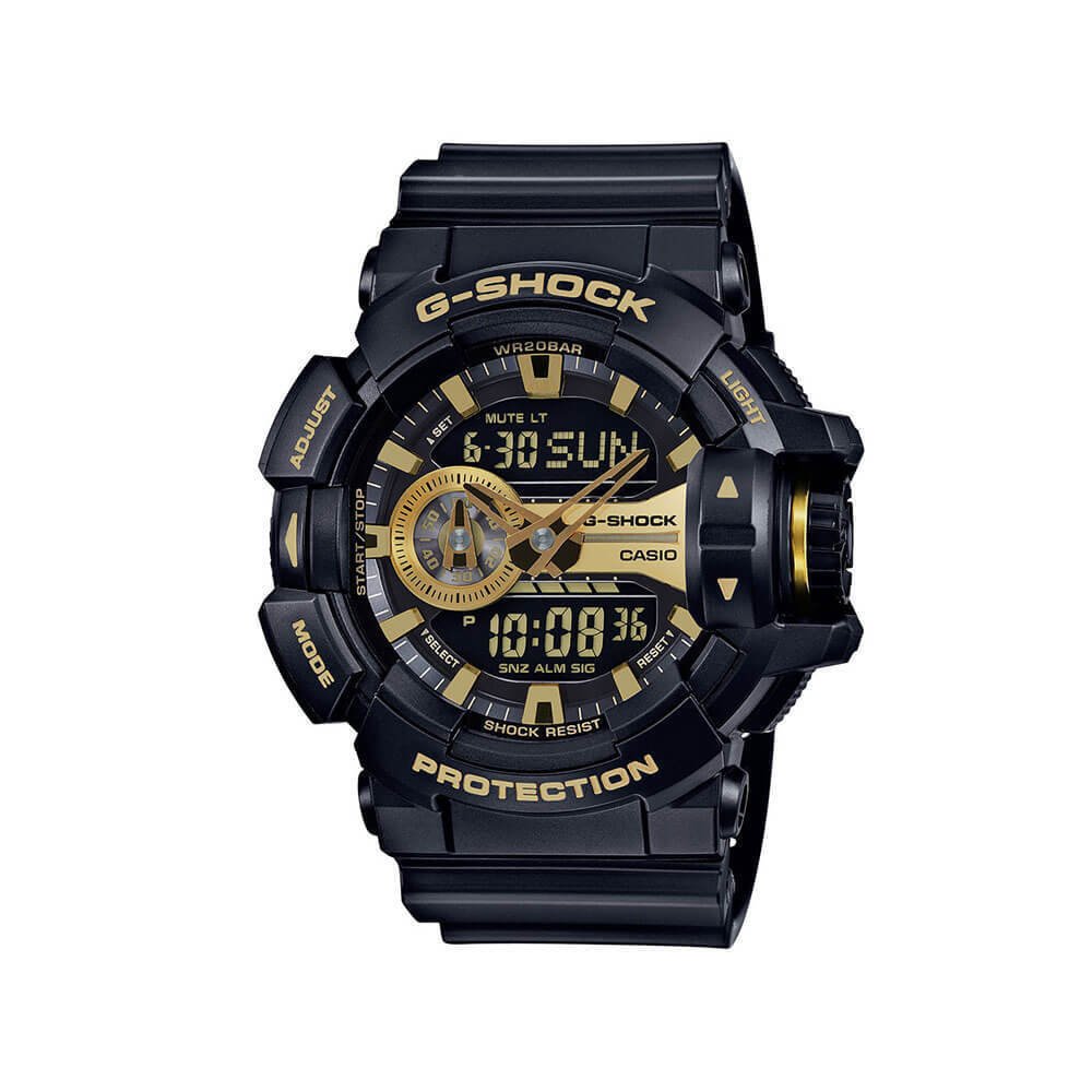 G-Shock GA-400GB Garish Series Watches - Black/Gold / One Size