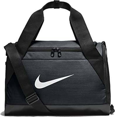 Brasilia Training Duffel Bag, Black/Black/White, X-Small