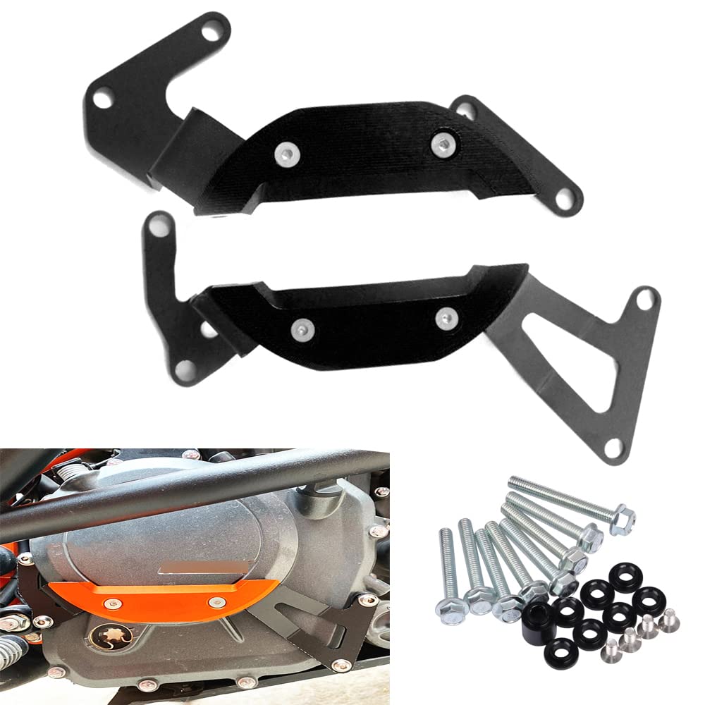 Motorcycle Engine Guard Stator Cover Protective Slider Protector Case Start Guard for KTM RC 250 DUKE390 RC390 DUKE250(Black)