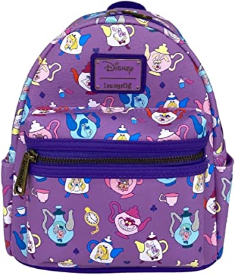 Exclusive Alice in Wonderland Tea Pots Double Strap Shoulder Bag