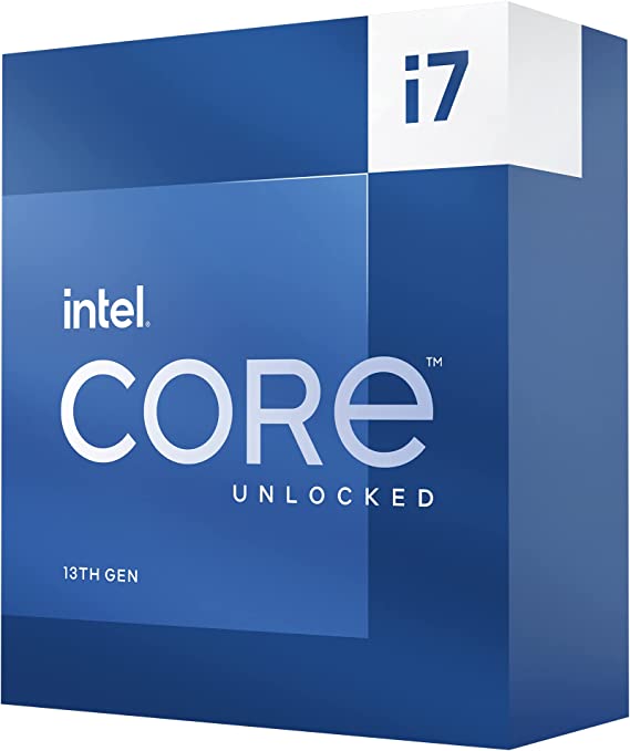 Intel Core i7-13700K Desktop Processor 16 cores (8 P-cores + 8 E-cores) 30M Cache, up to 5.4 GHz