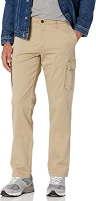 Men's Straight-Fit Vintage Comfort Stretch Cargo Pant