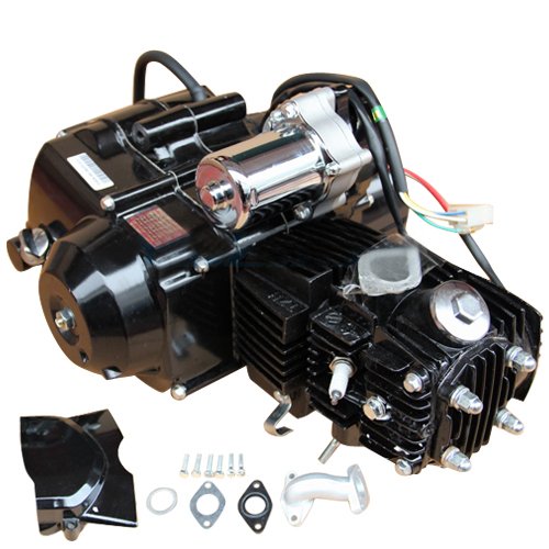X-PRO 110cc 4-Stroke Engine Motor Automatic Transmission w/Reverse, Electric Start for for 50cc 70cc 90cc 110cc Go Kart ATVs