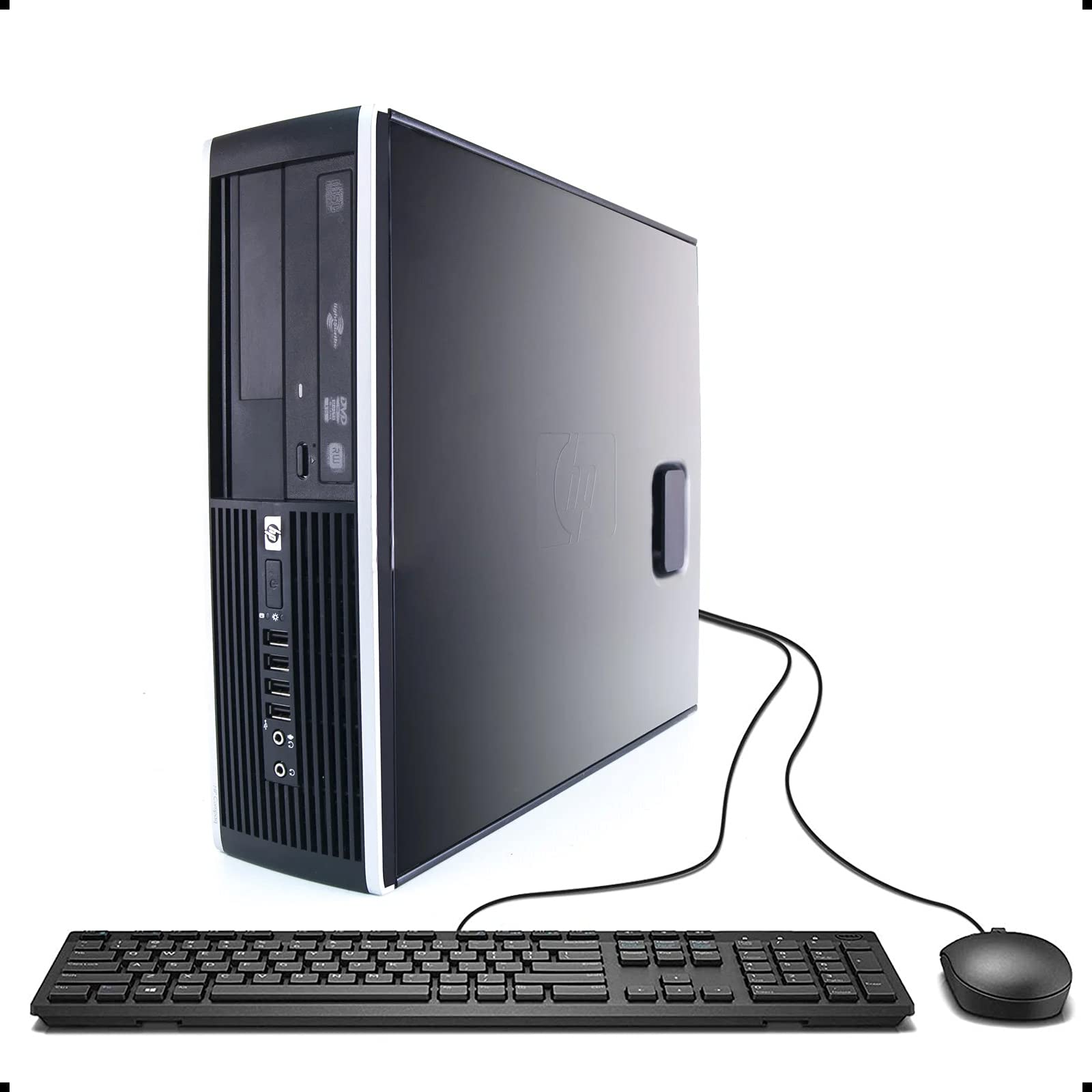 HP Elite 6300 SFF Small Form Factor Business Desktop Computer, Intel Quad-Core i7-3770 up to 3.9Ghz CPU, 16GB RAM, 256GB SSD, DVD, USB 3.0, Windows 10 Professional (Renewed)