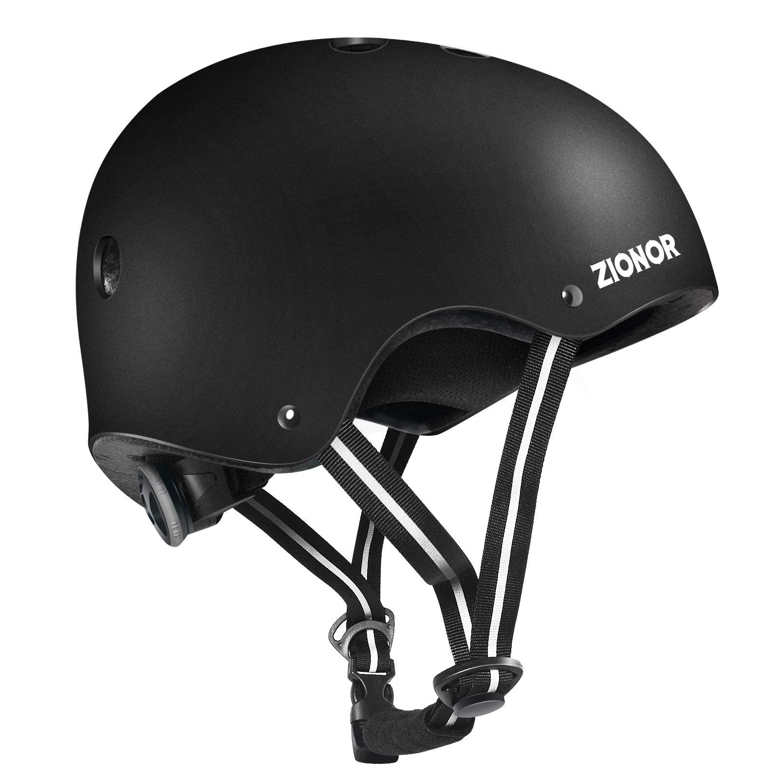 ZIONOR Skateboard Helmet for Kids/Youth/Adults - Comfortable Wearing for Skateboarding/Roller Skating/Inline Skating/Scooter