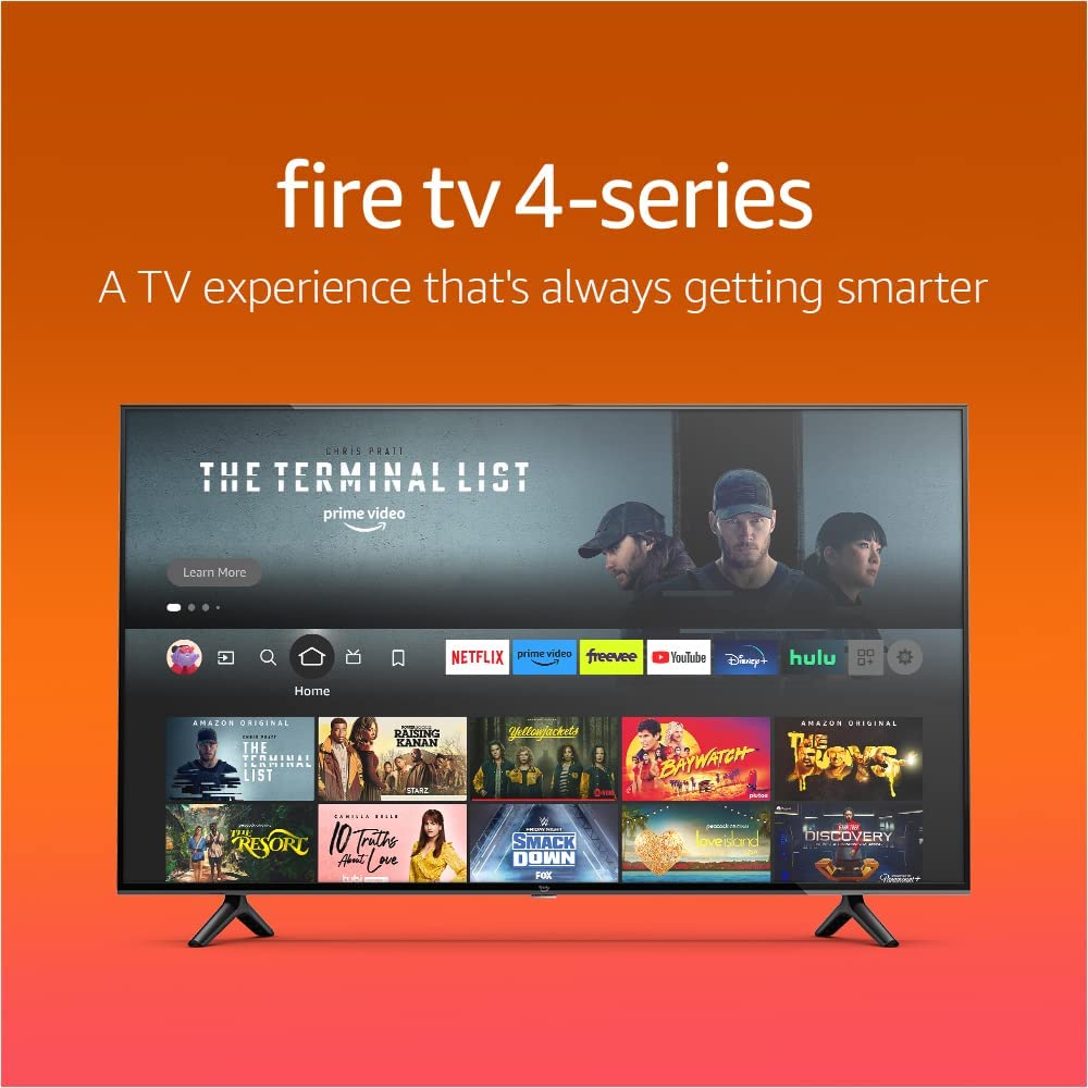         Amazon Fire TV 55" 4-Series 4K UHD smart TV       