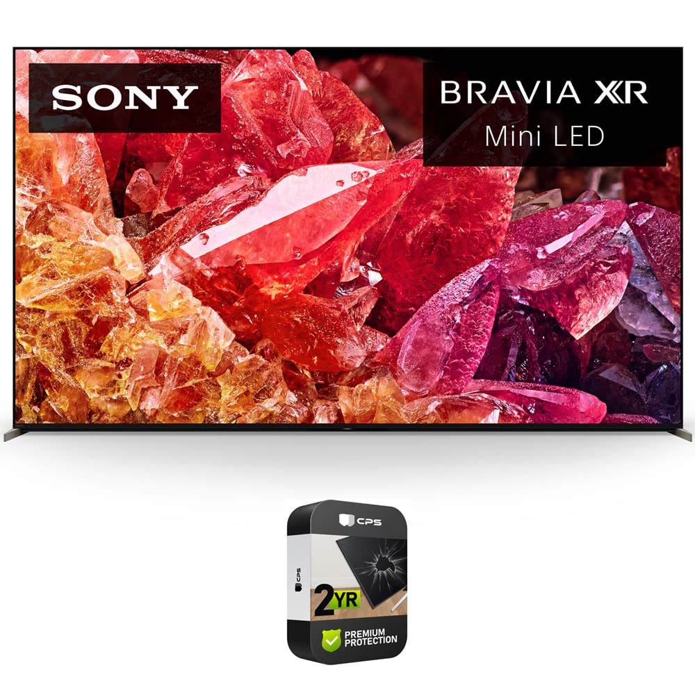 Sony XR65X95K 65 inch BRAVIA XR X95K 4K HDR Mini LED TV with Smart Google TV 2022 Model Bundle with Premium 2 YR CPS Enhanced Protection Pack