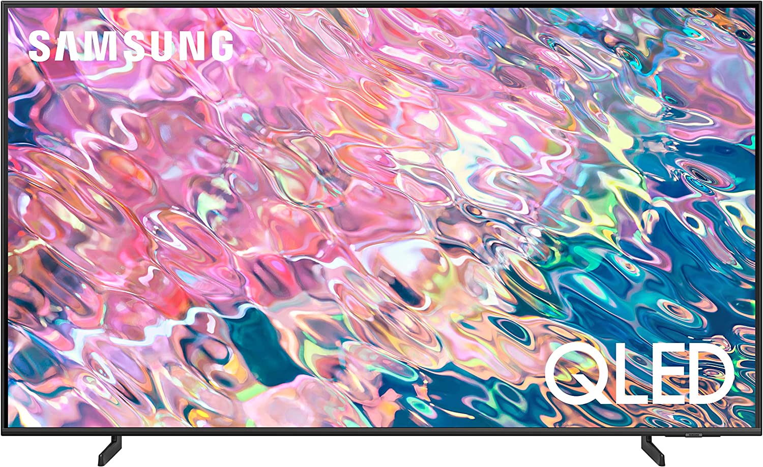         SAMSUNG 60-Inch Class QLED Q60B Series - 4K UHD Dual LED Quantum HDR Smart TV with Alexa Built-in (QN60Q60BAFXZA, 2022 Model)       