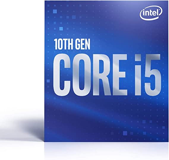 Intel Core i5-10400 Desktop Processor 6 Cores up to 4.3 GHz  LGA1200 (Intel 400 Series Chipset) 65W, Model Number: BX8070110400