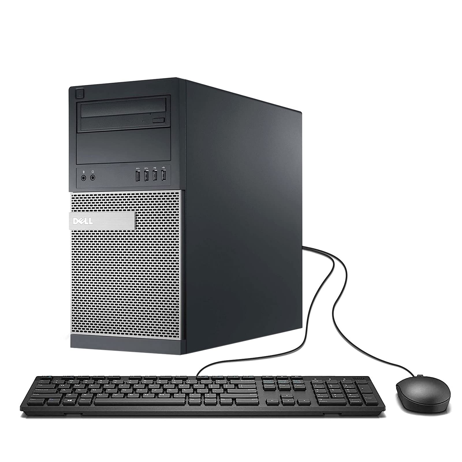 Dell Optiplex 9020 Mini Tower Desktop PC, Intel Core i7-4770-3.4 GHz, 32GB Ram, 1TB (1000GB) SSD Drive, WiFi, DVD-RW, Windows 10 Pro (Renewed)