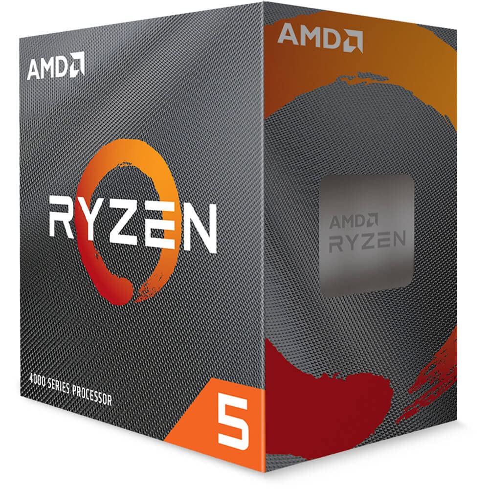 AMD Ryzen™ 5 4500 6-Core, 12-Thread Unlocked Desktop Processor with Wraith Stealth Cooler