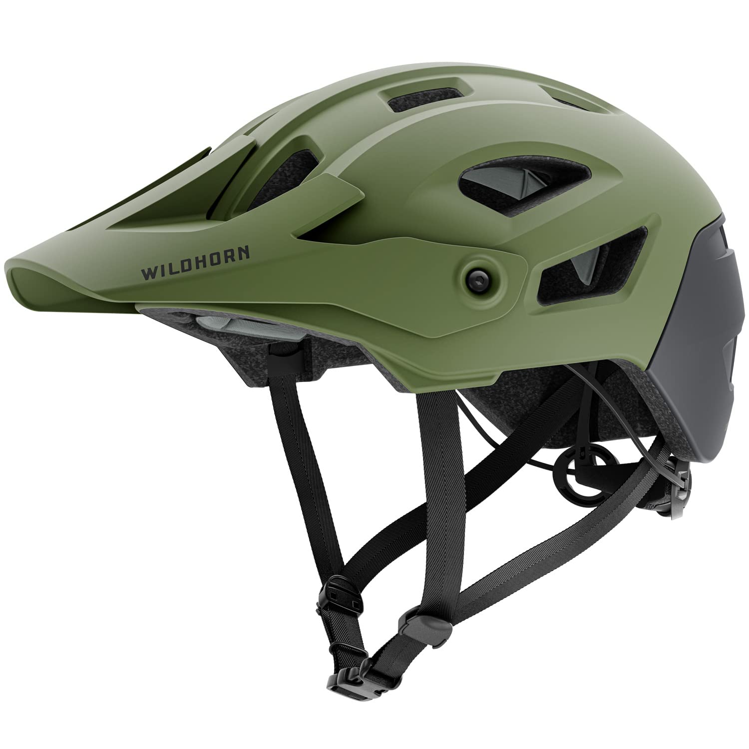 Wildhorn Corvair Mountain Bike Helmet for Men and Women with Maximum Venting, FTA fit System & Adjustable Visor. Adjustable Sizing Adult Bike Helmets for Women and Men. Stylish All Around MTB Helmet