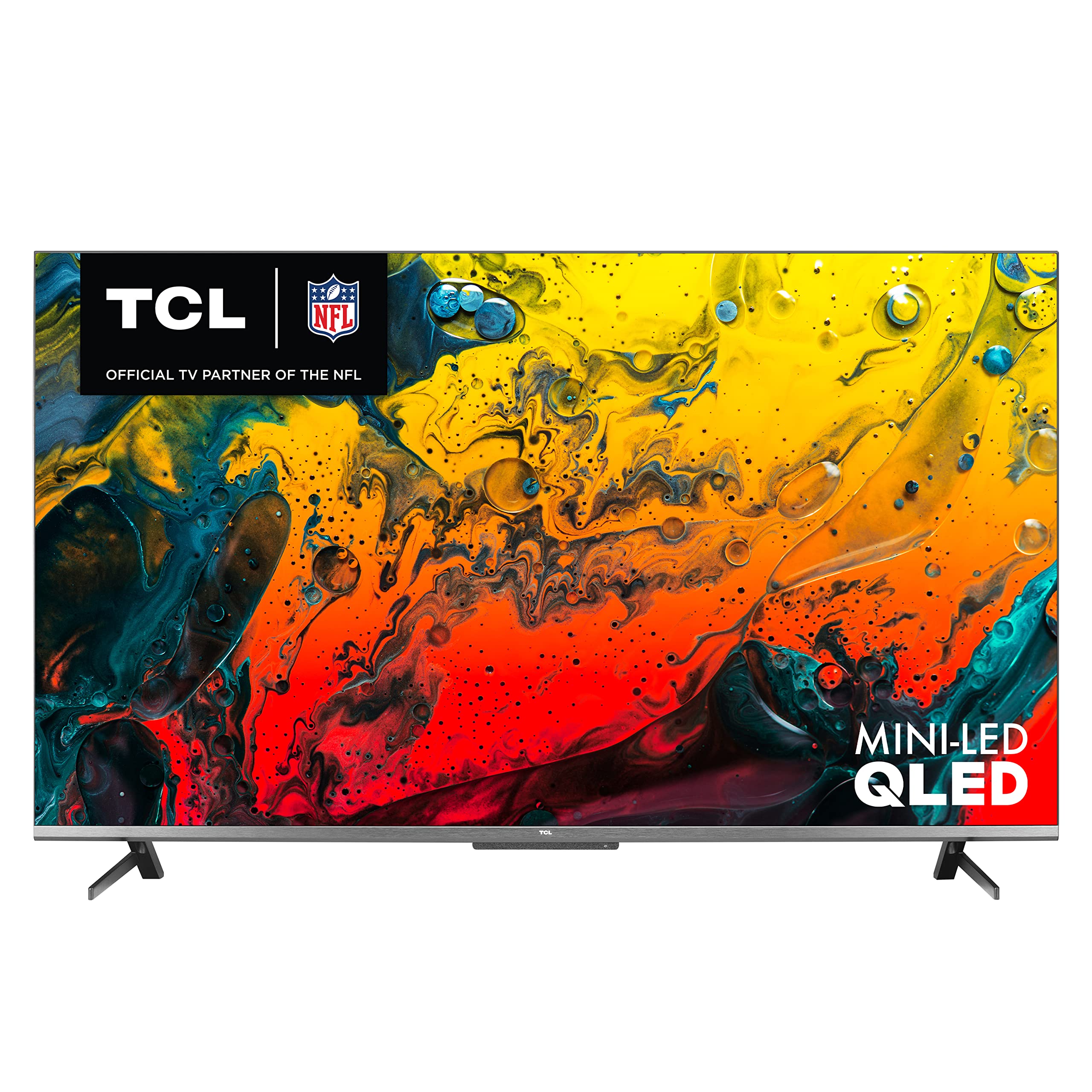 TCL 55" Class 6-Series 4K Mini-LED UHD QLED Dolby Vision HDR Smart Google TV - 55R646, Black