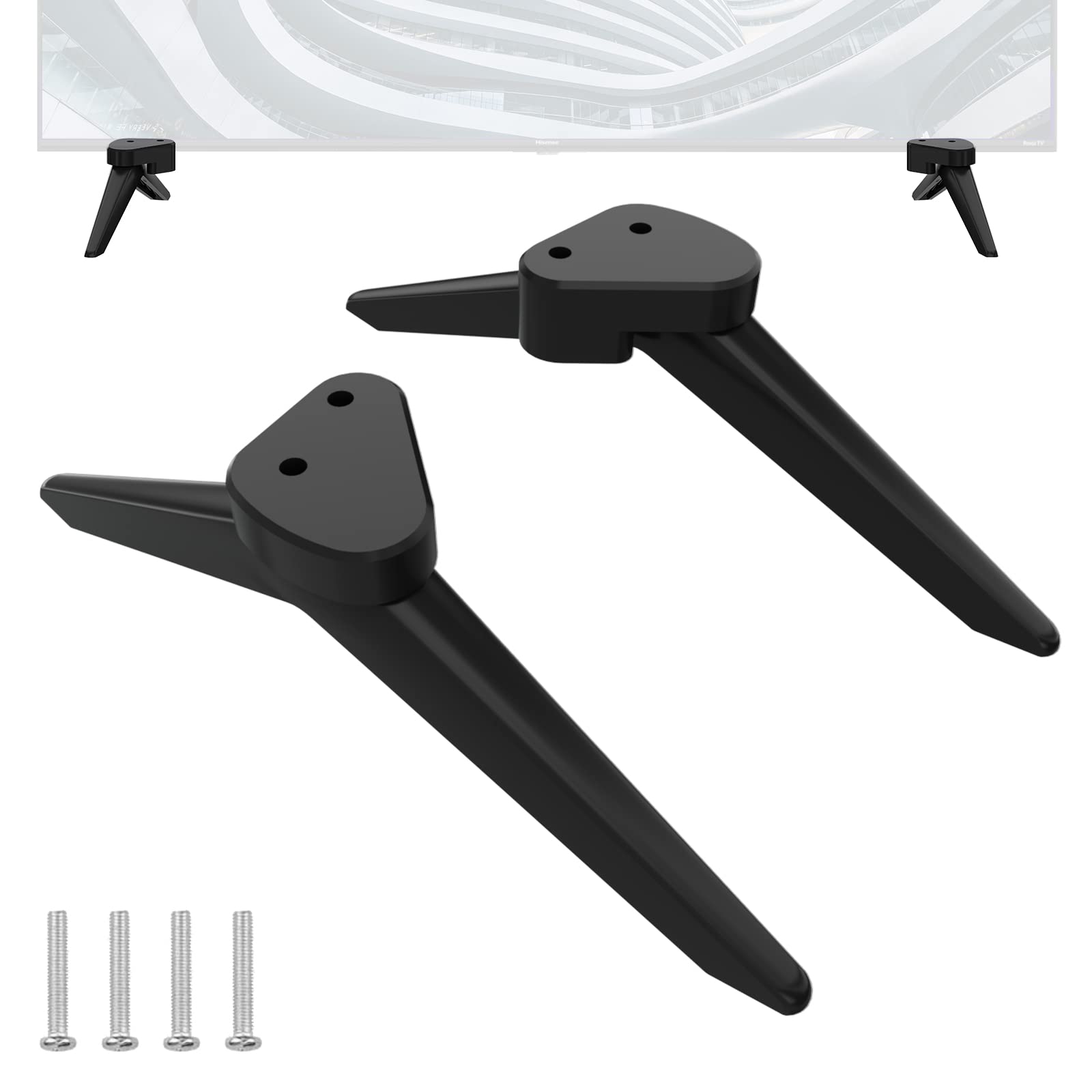 Base Stand for LG TV Stand Leg Base Replacement , TV Stand Legs for 49 50 55 Inch LG TV - 50UK6300 55UK6090 55UM7300 50UM7300 55UM6910 50UK6090 50UN6950 49UK6090 49LJ5500 55UK7700 55UN7000 with Screws