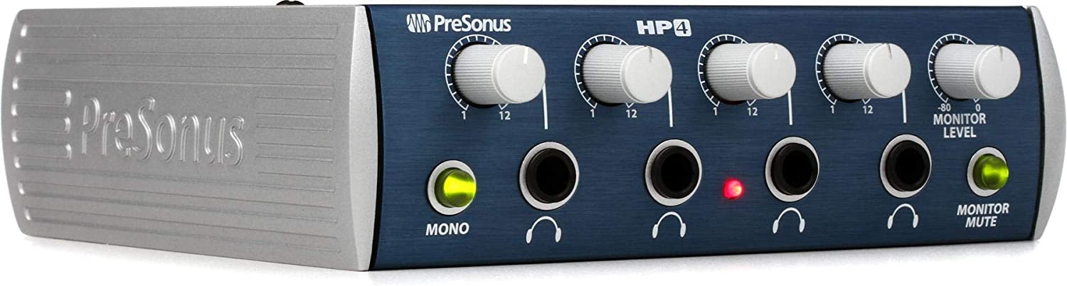         PreSonus HP4 4-Channel Compact Headphone Amplifier       