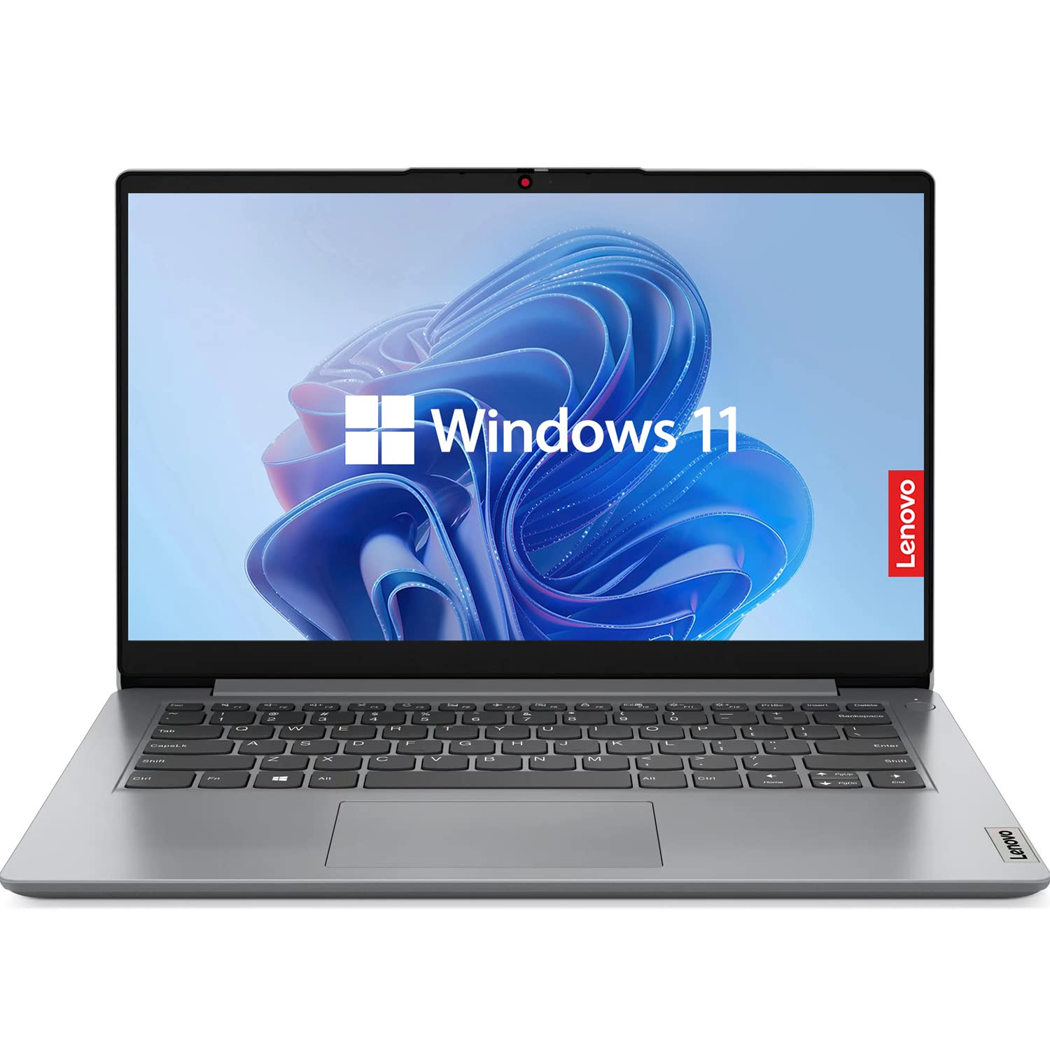 Lenovo 14" Laptop, IdeaPad 1, Intel Quad-core Processor, 14" HD Anti-Glare Display, 4GB RAM, HDMI, SD Card Reader, Long Battery Life, Includes MS Office 365, Windows 11 Home in S Mode (256GB SSD)
