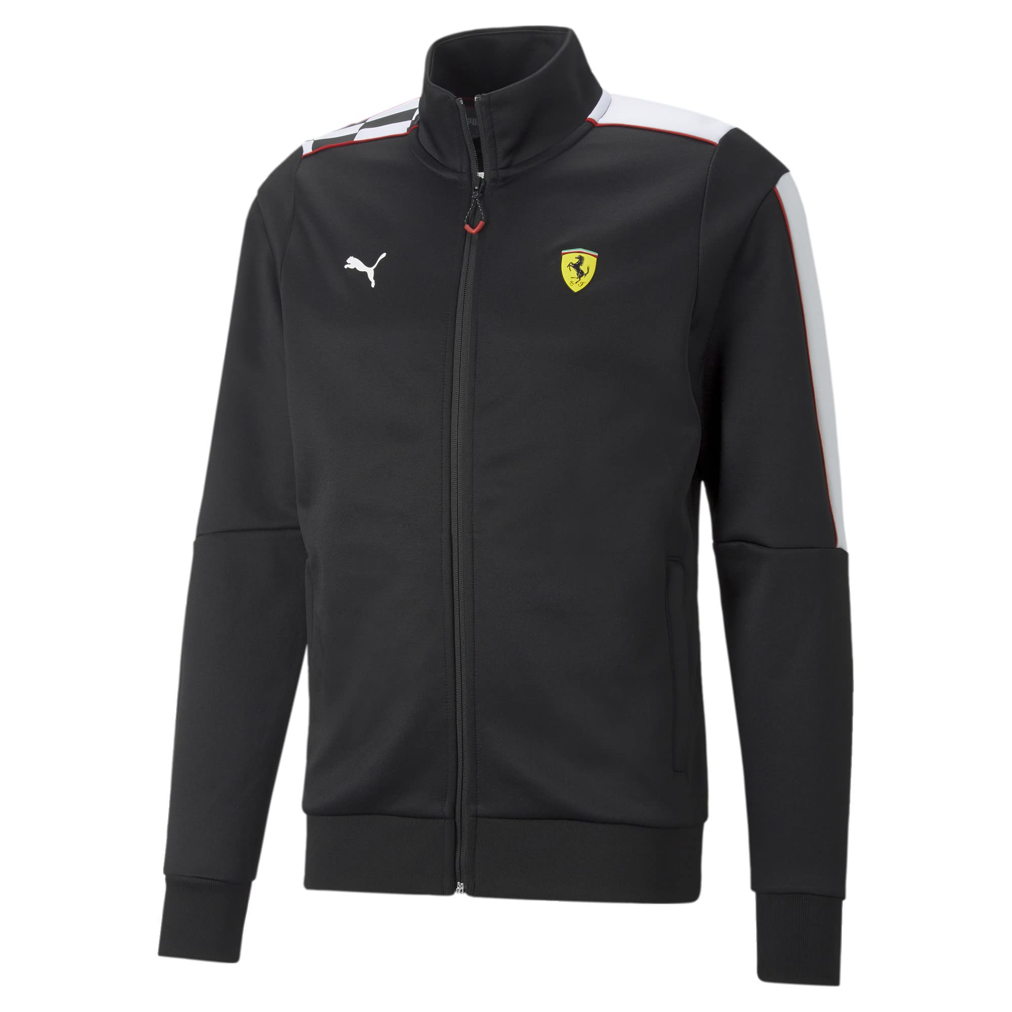 PUMA Men's Standard Scuderia Ferrari Race Mt7 Track Jacket