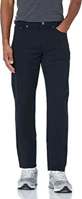 Men's Straight-Fit 5-Pocket Stretch Twill Pant