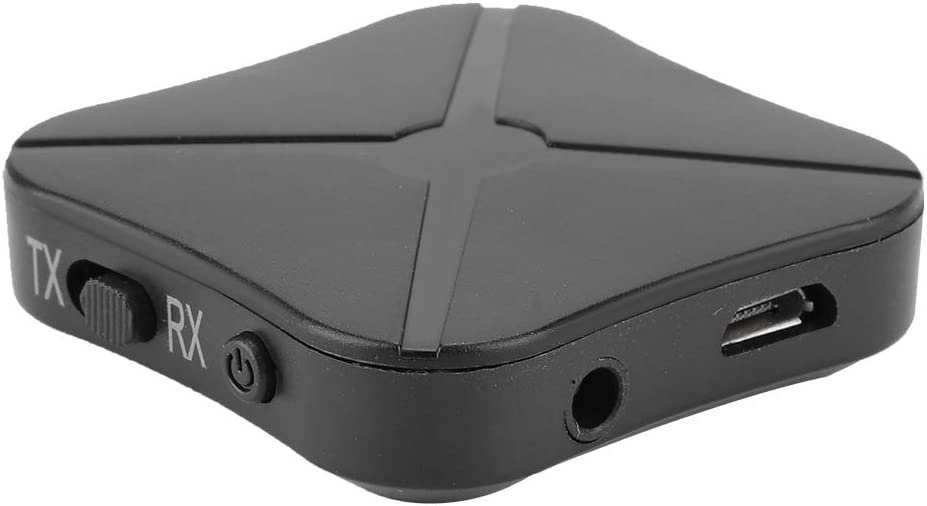         Bluetooth Transmitter Receiver,ASHATA KN319 Wireless Bluetooth 4.2 Stereo Audio Receiver Adapter,Bluetooth Adapter for Car Home Speaker       