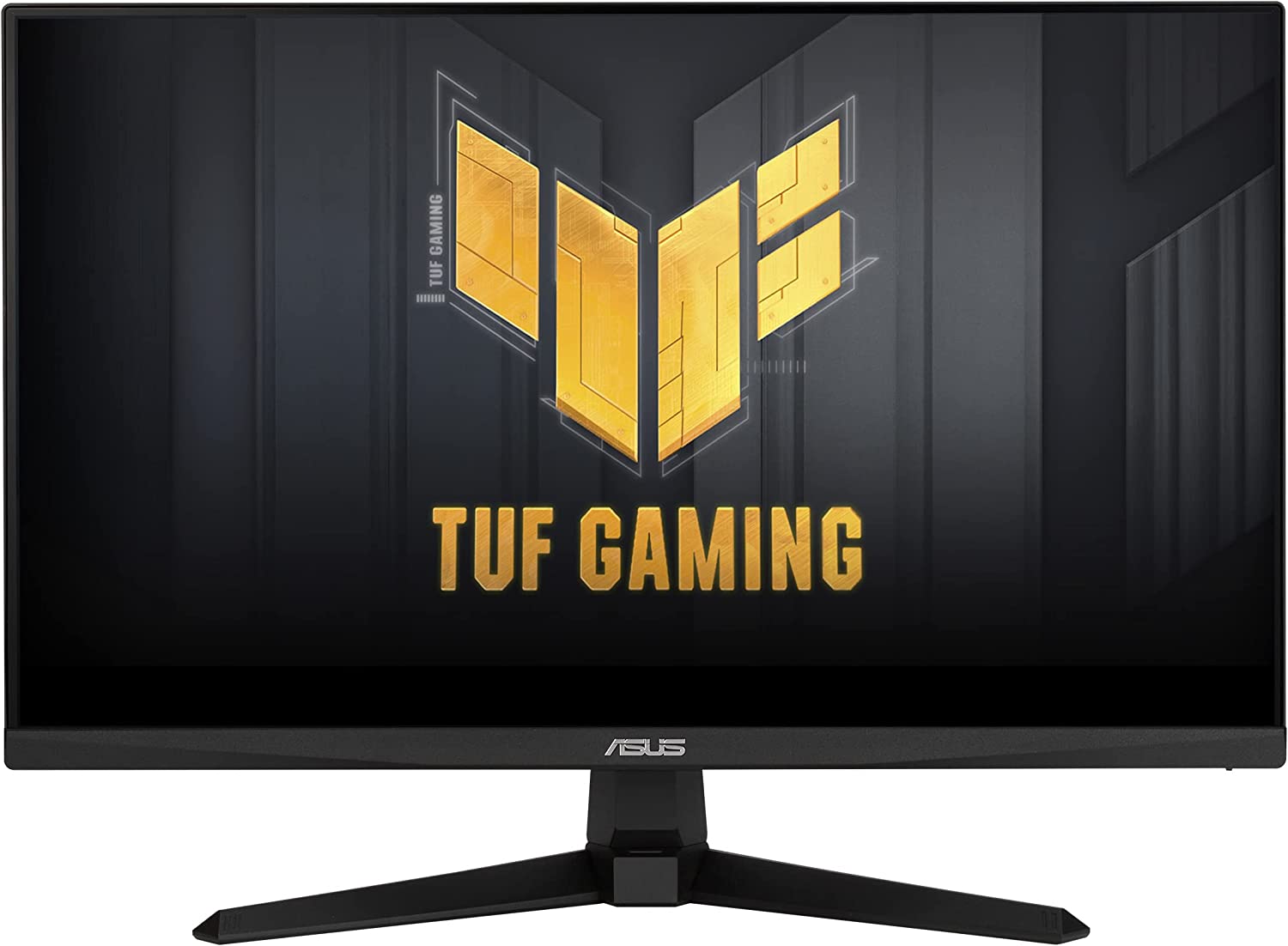        ASUS TUF Gaming 23.8” 1080P Monitor (VG249QM1A) - Full HD, Fast IPS, 270Hz, 1ms, Extreme Low Motion Blur, Speakers, 99% sRGB, G-Sync Compatible/FreeSync Premium, DisplayPort, HDMI       