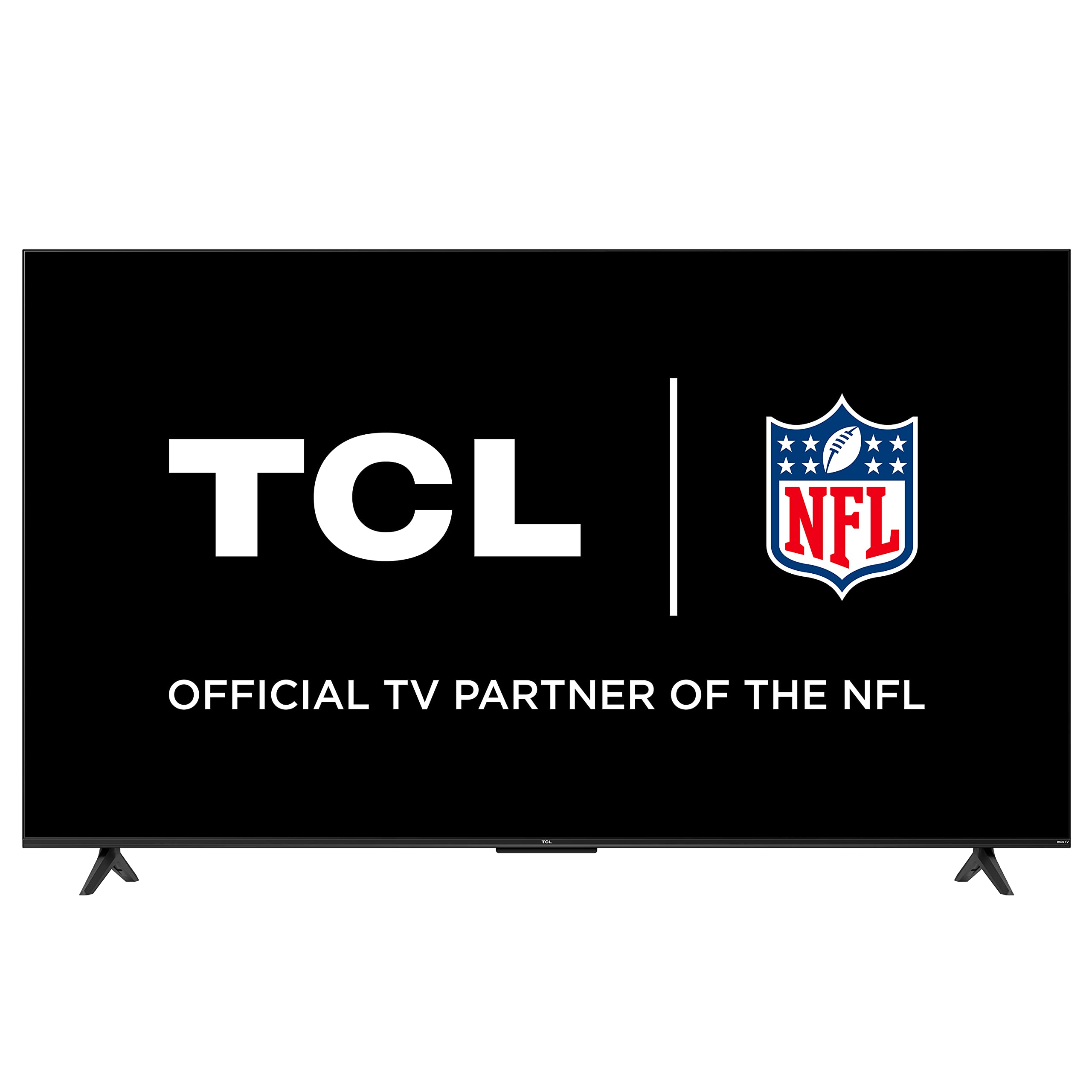 TCL 50" Class 4-Series 4K UHD HDR Smart Roku TV – 50S455 2022, Black