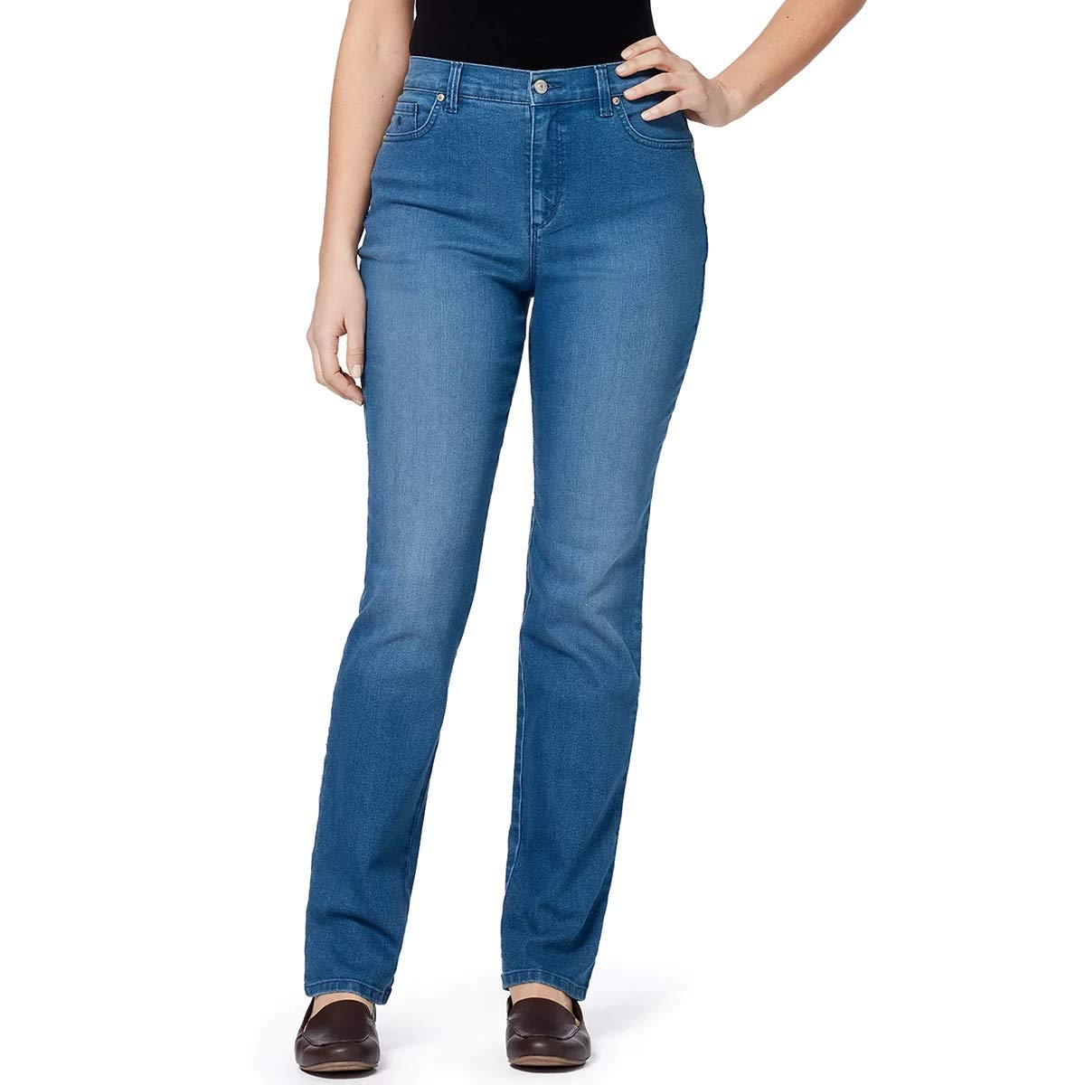 womens Amanda The Original Slimming Jean - Classic High Rise Tapered Jeans, Frisco, 12 US