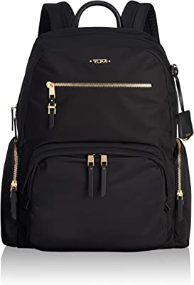 Voyageur Carson Laptop Backpack - 15 Inch Computer Bag for Women - Black