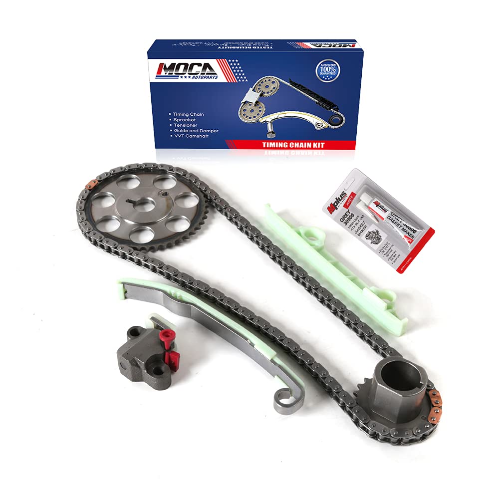 MOCA 9-4203S Engine Timing Chain Kit for 1999-2002 Saturn SW1 SL SL1 SC1 1.9L SOHC L4 8V
