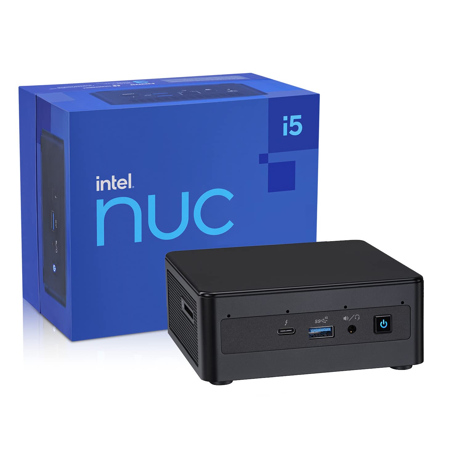 Intel NUC 11 Pro NUC11PAHi5 Desktop Mainsteam Kit, Barebone，Intel® Core™ i5-1135G7 4-Core, 2.4 GHz – 4.2 GHz Turbo，8MB Cache, 28W Intel® Iris™ X Graphics, Add't Components Needed.