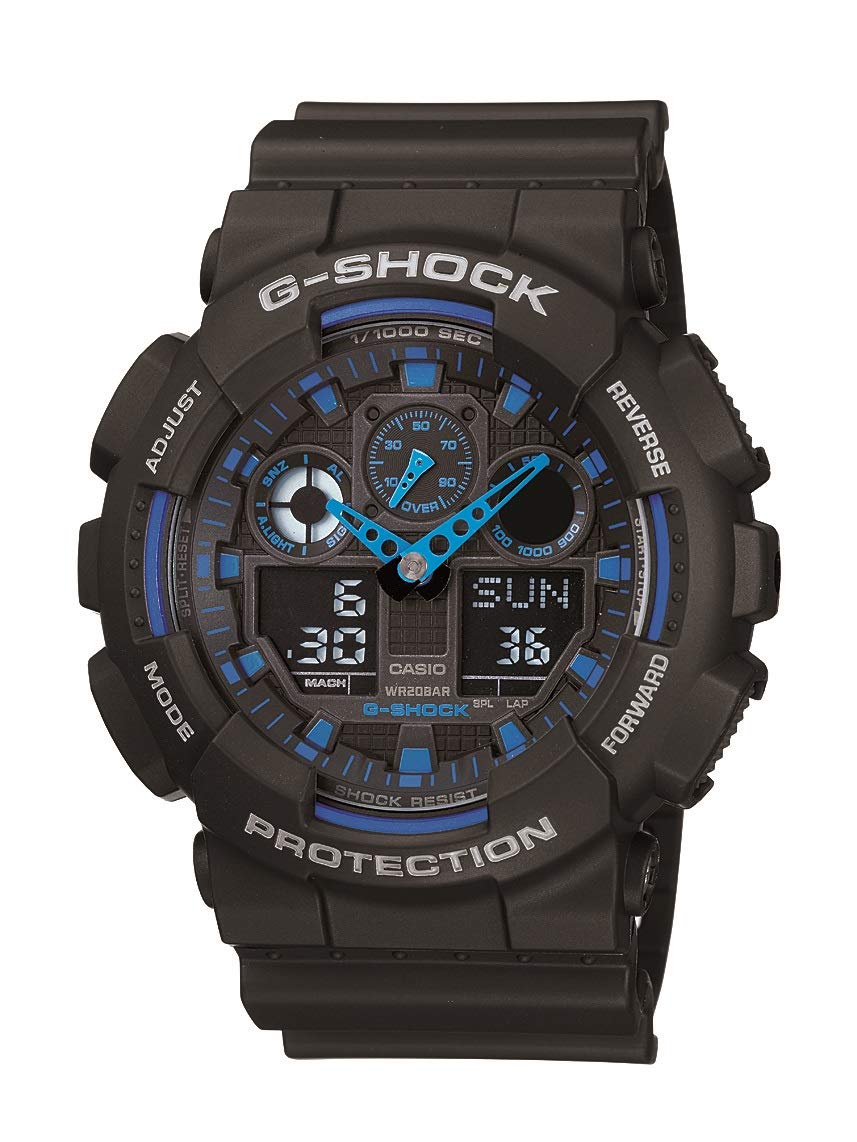 Men's GA-100 XL Series G-Shock Quartz 200M WR Shock Resistant Watch