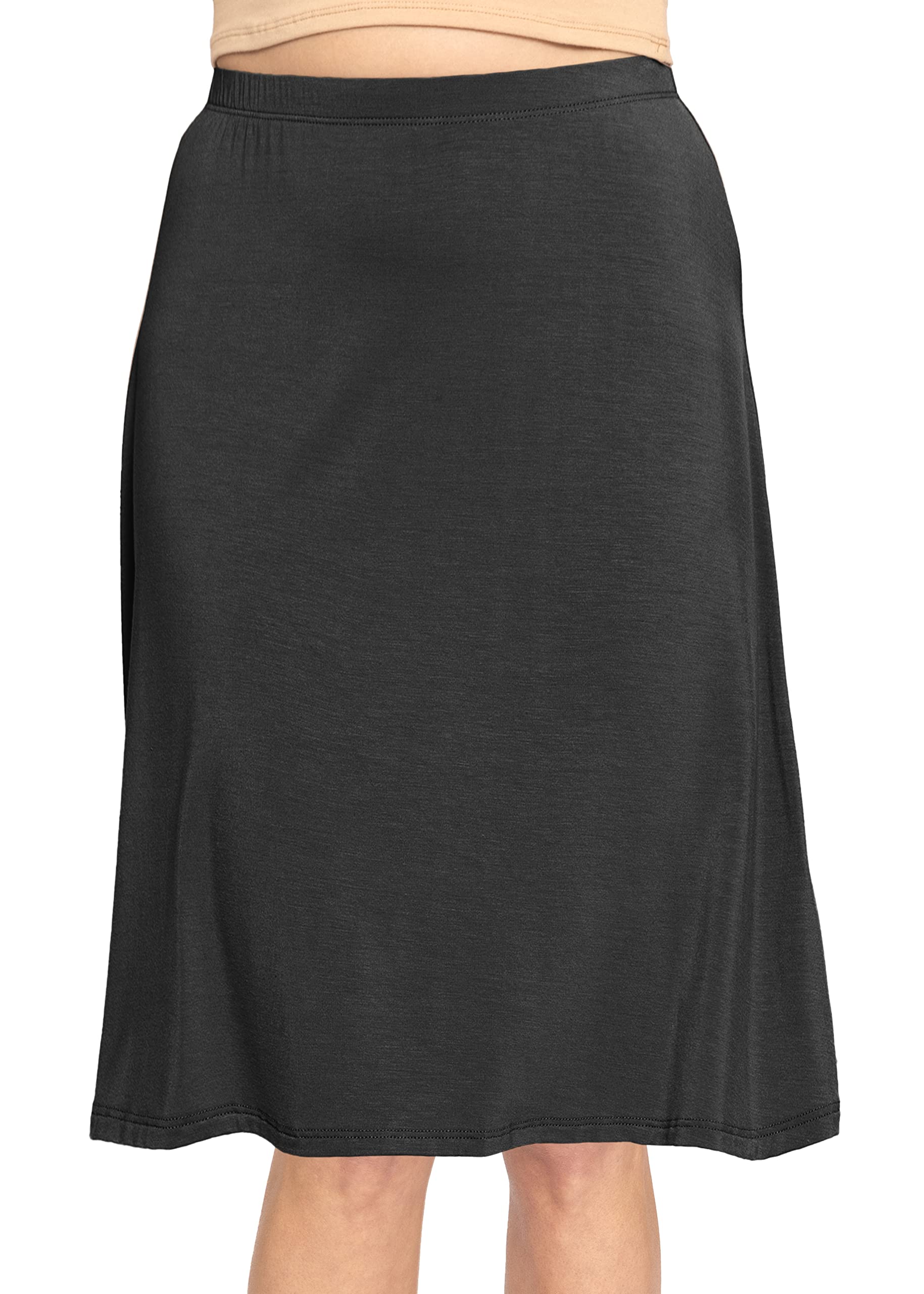 Knee Length and Midi A-Line Flowy Skirt | Comfortable Clothes for Women | S-5XL