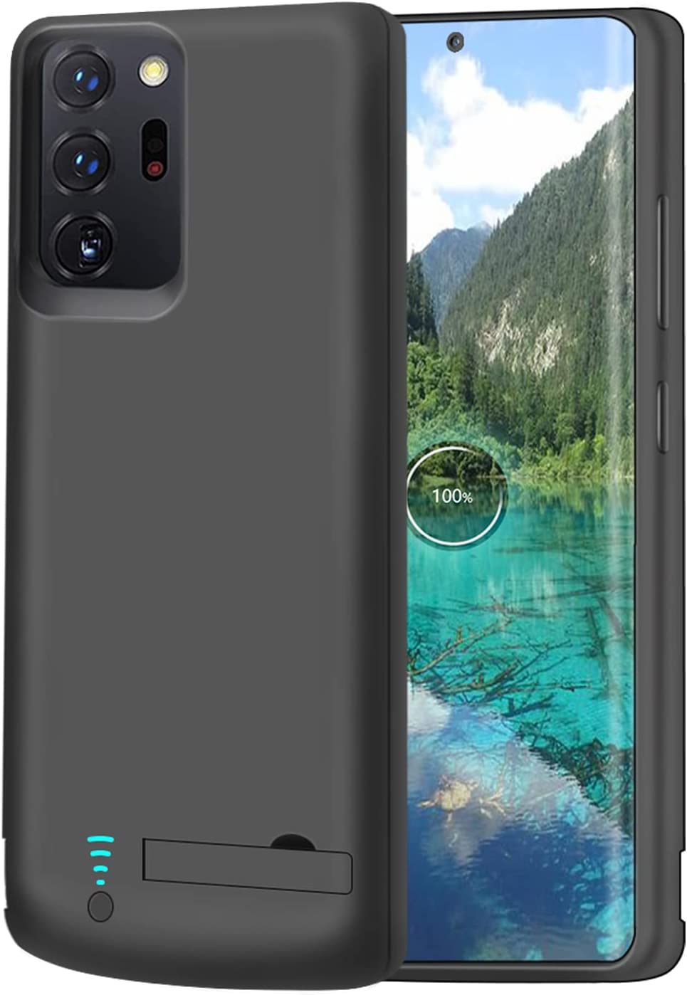         RUNSY Battery Case for Samsung Galaxy Note 20 Ultra 5G, 6000mAh Rechargeable Extended Battery Charging Case, External Battery Charger Case, Add 100% Extra Juice       