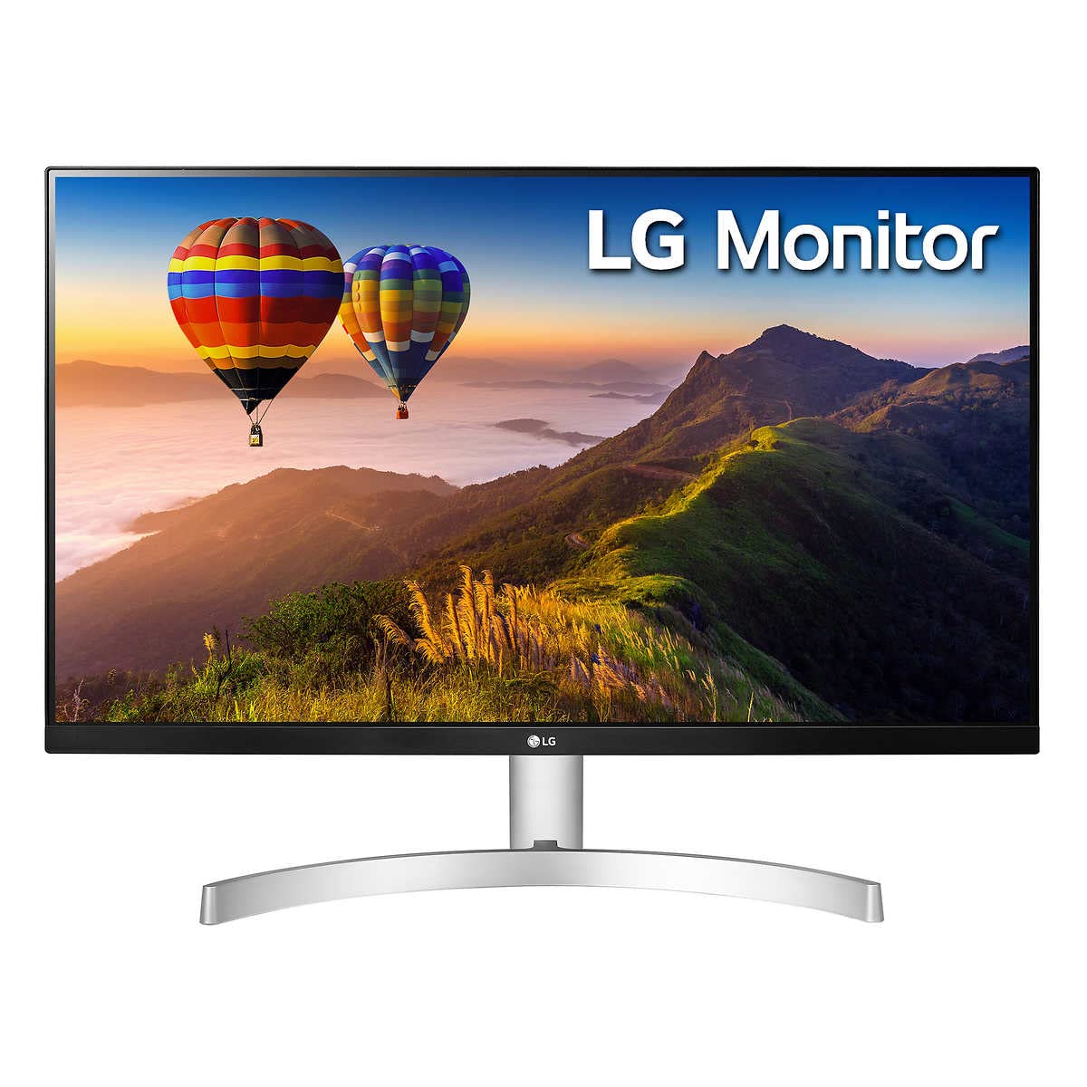 LG 27-inch 27MN60T-W Class FHD IPS Monitor (Renewed)