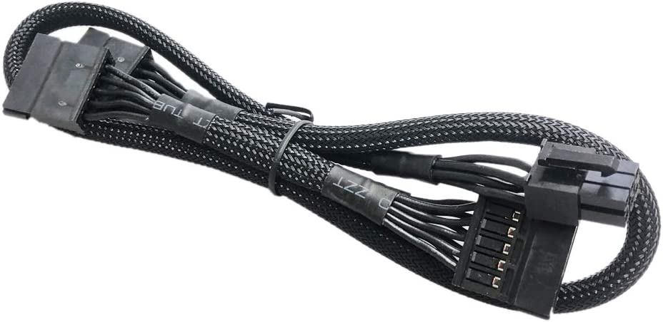         Zahara 6 pin to 3X SATA Driver Power Cable Replacement for EVGA Supernova 450-850 G2 B3 G3 G5 P2 B2       