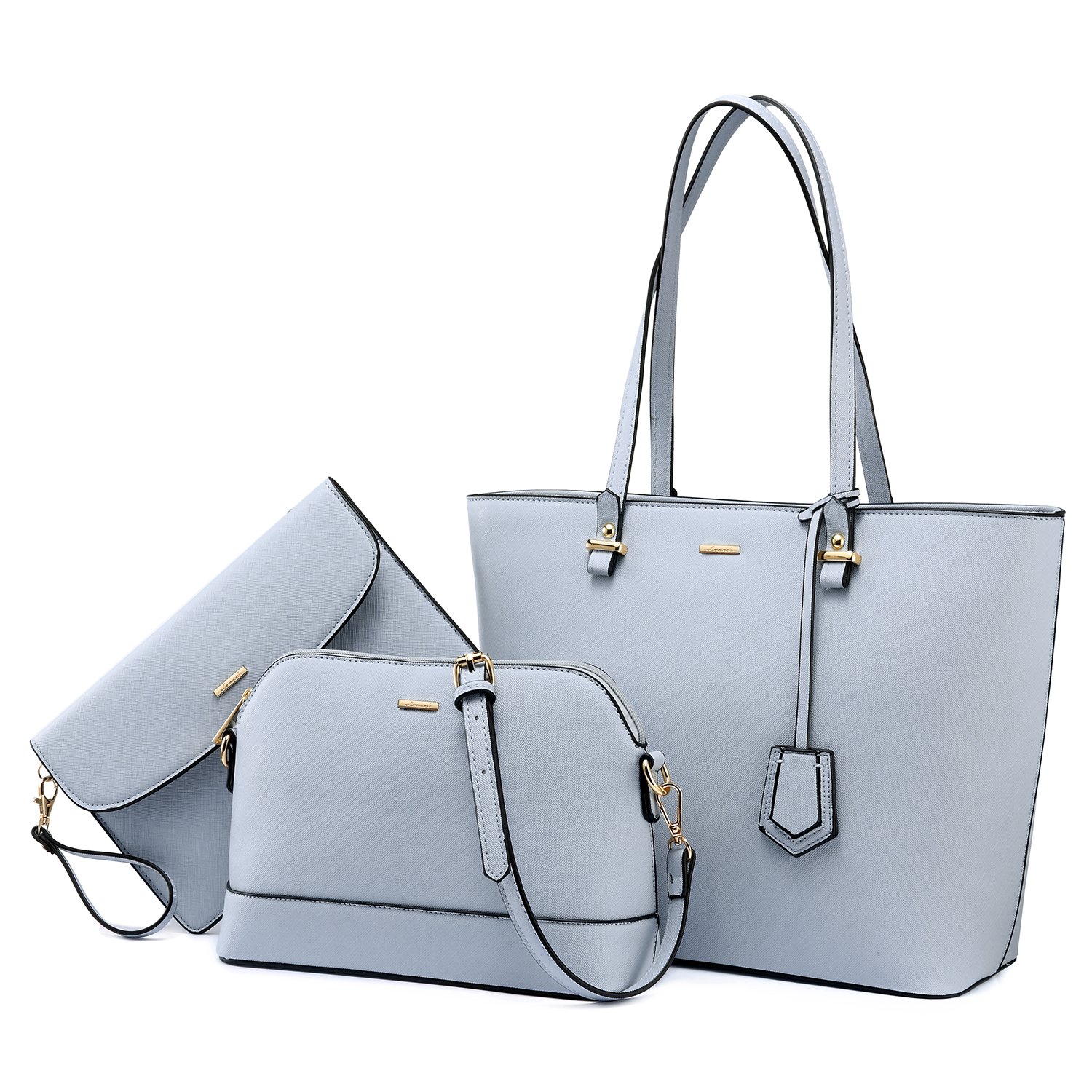 Purses and Handbags for Women Fashion Tote Bags Shoulder Bag Top Handle Satchel Bags Purse Set 3pcs