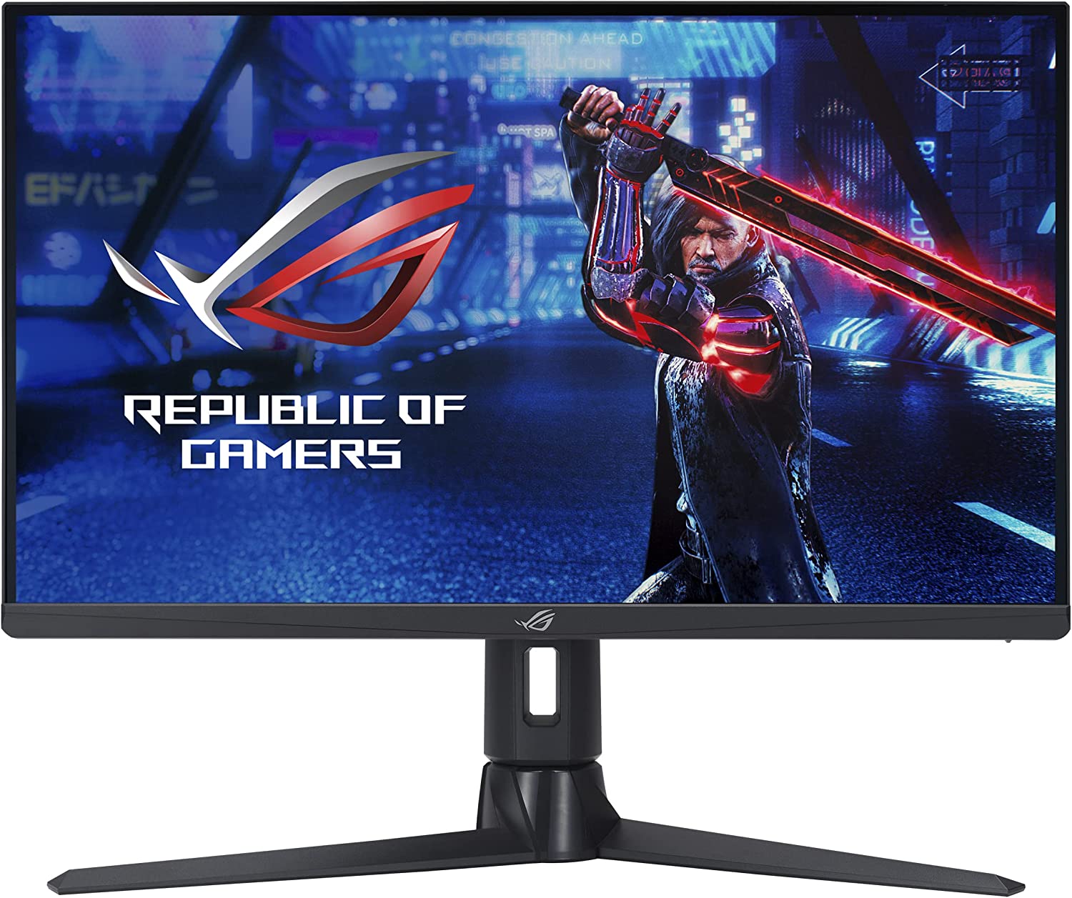         ASUS ROG Strix 27” 1080P Gaming Monitor (XG276Q) - Full HD, IPS, 170Hz, 1ms, Extreme Low Motion Blur, FreeSync Premium technology, DisplayPort, HDMI, Tripod socket for Webcam, DisplayHDR400, B