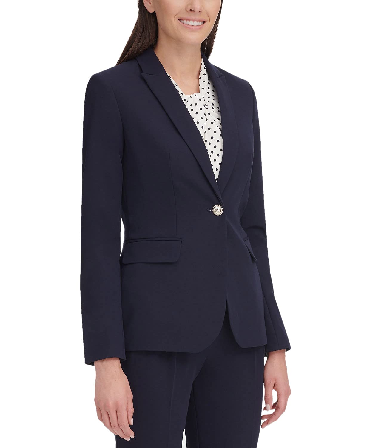 Women's Blazer – Business Jacket with Flattering Fit and Single-Button Closure