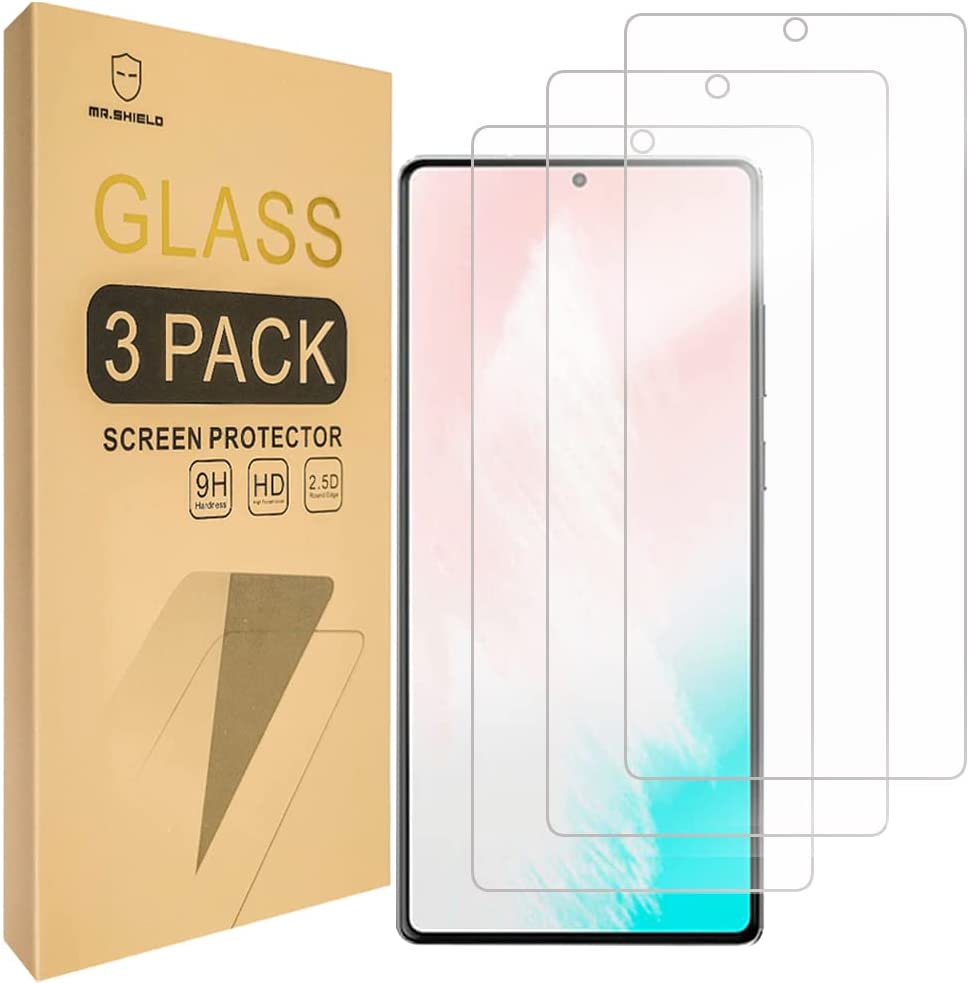         Mr.Shield [3-Pack] Designed For Samsung Galaxy Note 20 [270μ Glue Version] [Tempered Glass] Screen Protector with Lifetime Replacement       