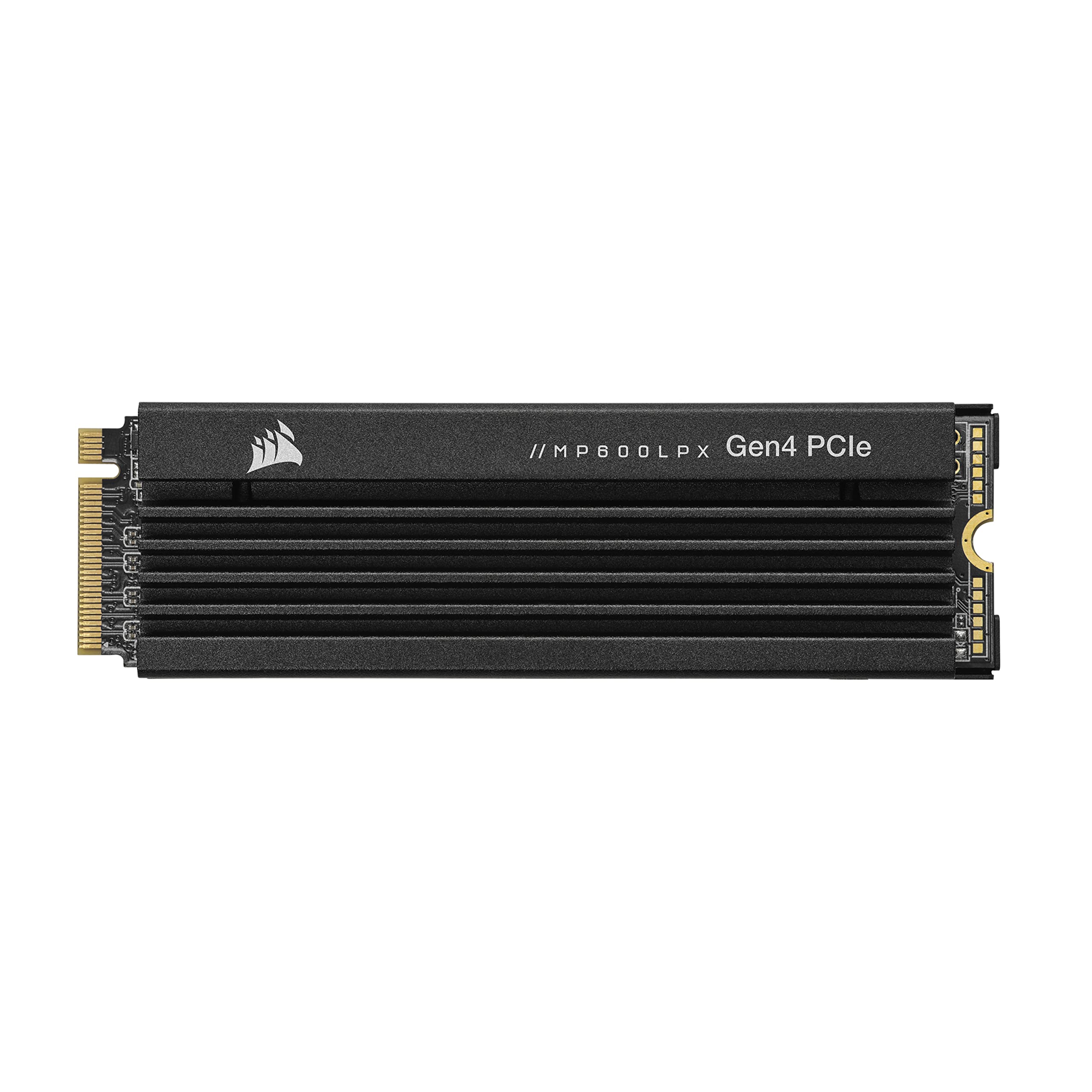 Corsair MP600 PRO LPX 1TB M.2 NVMe PCIe x4 Gen4 SSD - Optimized for PS5 (Up to 7,100MB/sec Sequential Read & 5,800MB/sec Sequential Write Speeds, High-Speed Interface, Compact Form Factor) Black