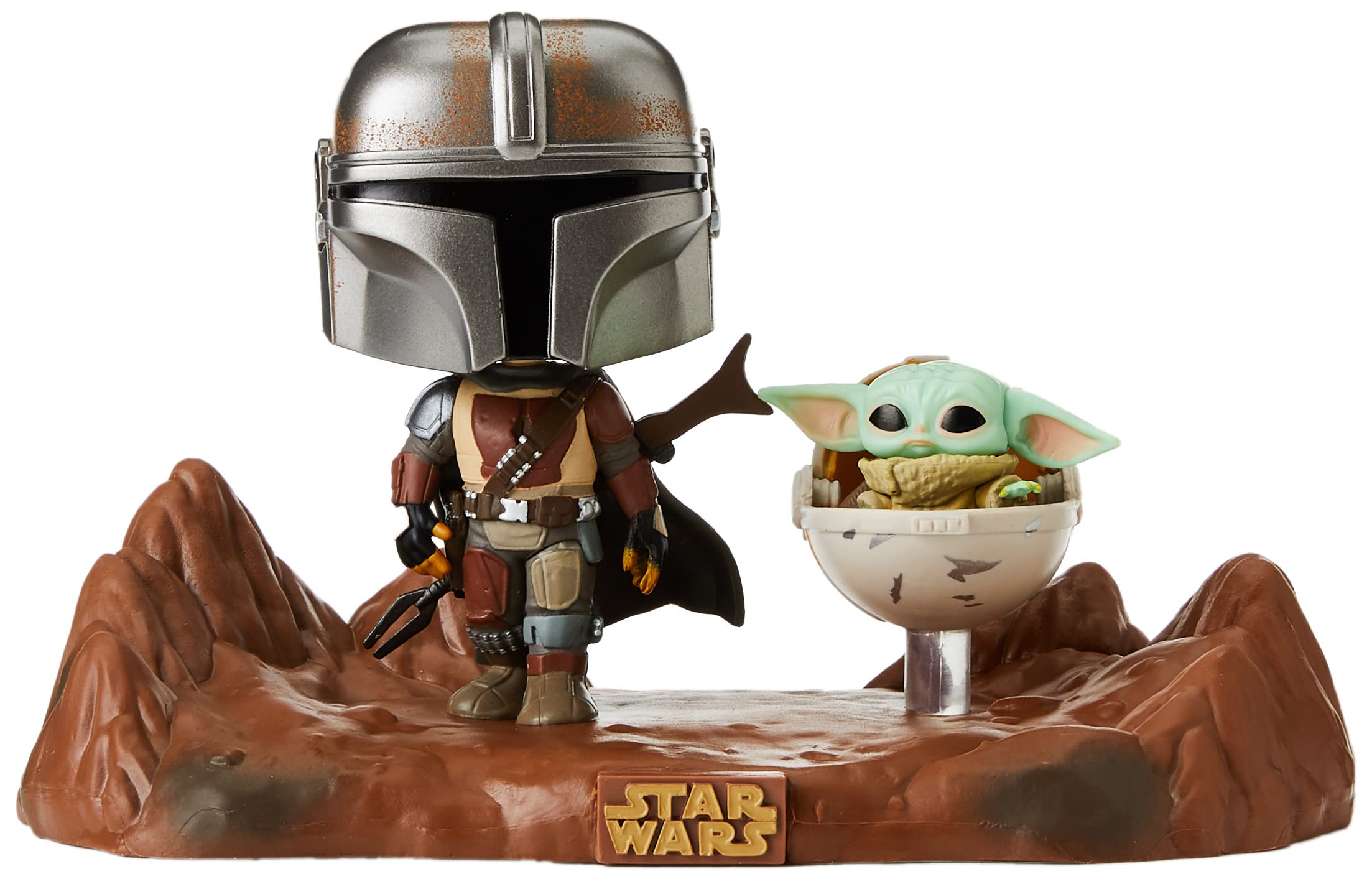 Funko Pop! Moment Star Wars: The Mandalorian - Mandalorian and The Child Vinyl Bobblehead