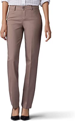 Women's Secretly Shapes Regular Fit Straight Leg Pant