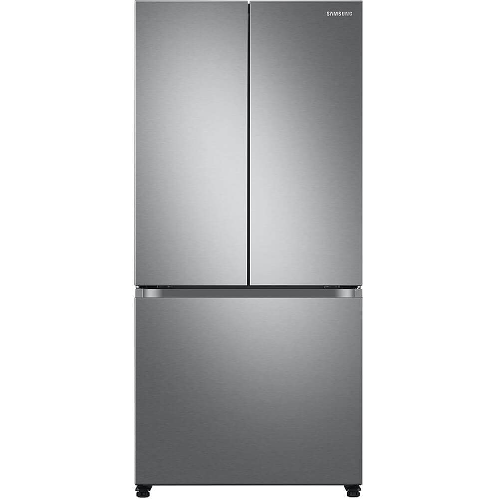 SAMSUNG RF18A5101SR 18 Cu. Ft. Smart Counter Depth 3-Door French Door Refrigerator - Stainless Steel
