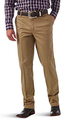 Men's Flat Front Relaxed Fit Casual Pant