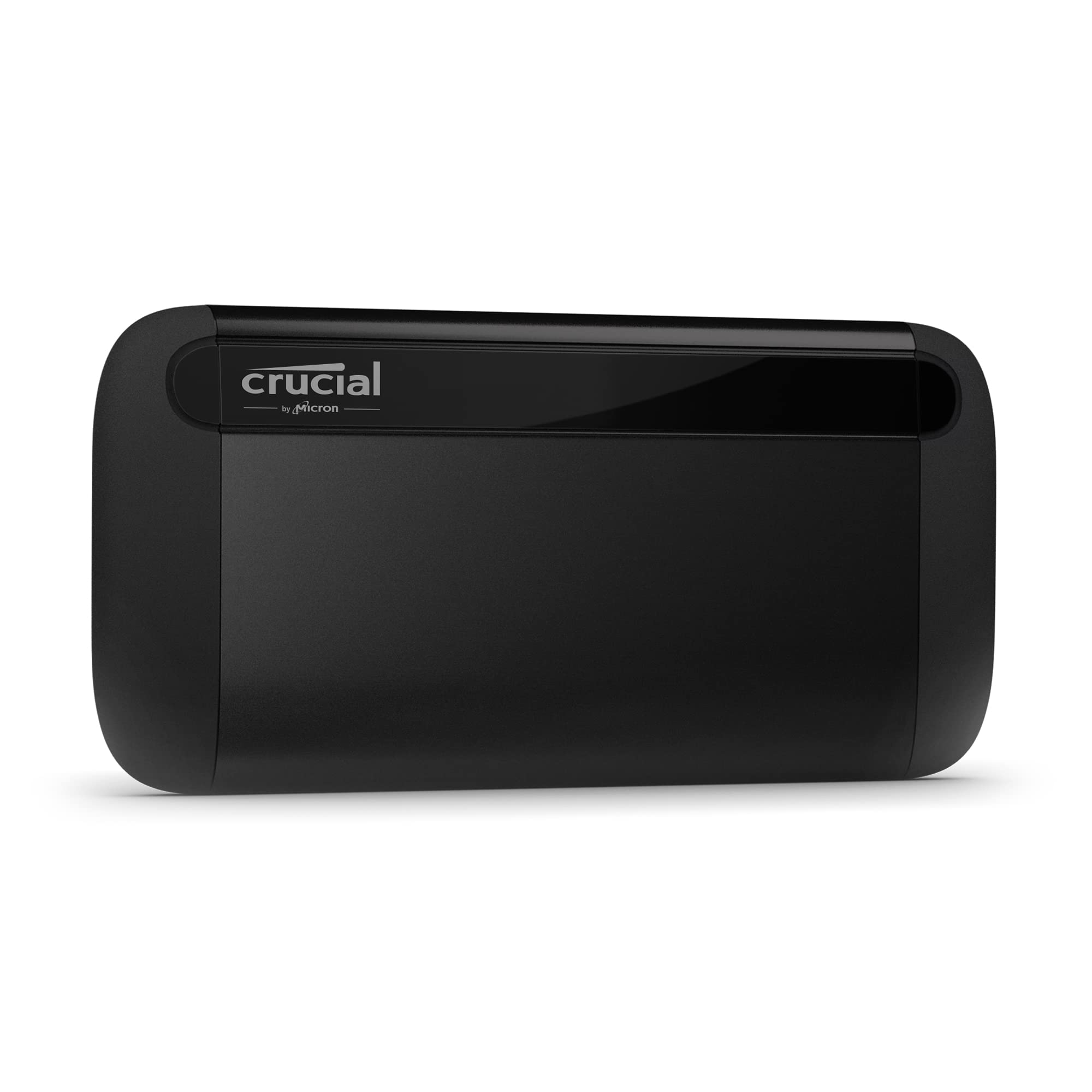 Crucial X8 2TB Portable SSD – Up to 1050MB/s – USB 3.2 – External Solid State Drive, USB-C, USB-A – CT2000X8SSD9, Black