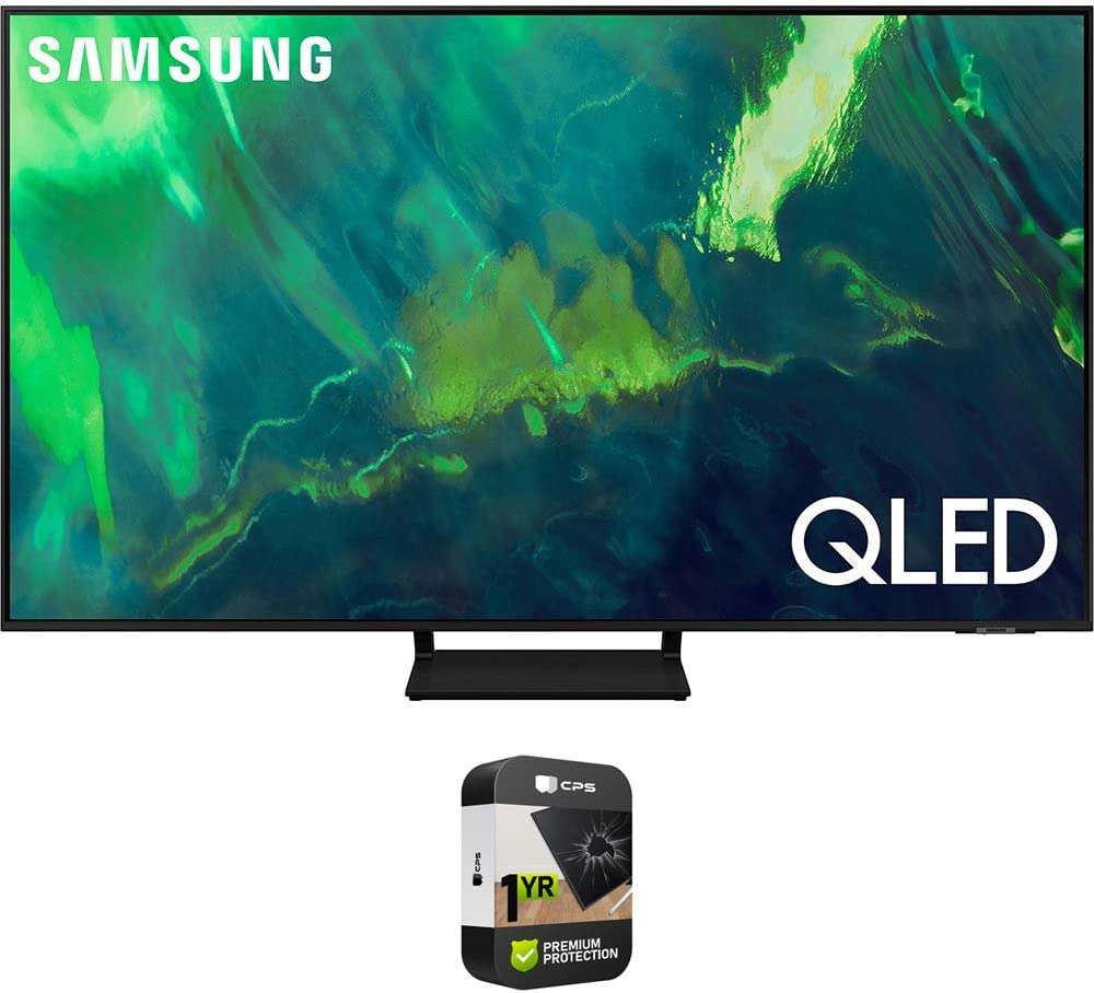         SAMSUNG QN75Q70AA 75 Inch QLED TV Bundle with Premium 1 YR CPS Enhanced Protection Pack       