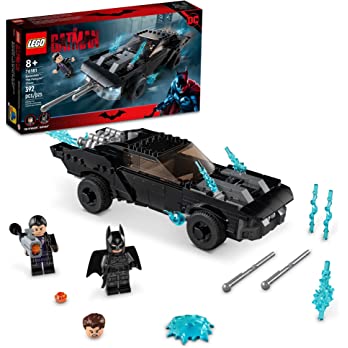LEGO DC Batman Batmobile: The Penguin Chase 76181 Car Toy, Gift Idea for Kids, Boys and Girls 8 Plus Years Old with Batman Minifigure and The Penguin Minifigure, Super Heroes Set
