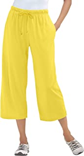 Women's Plus Size Sport Knit Capri Pant