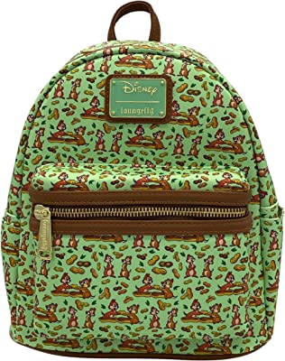 Exclusive Chip n Dale All Over Print Double Strap Shoulder Bag