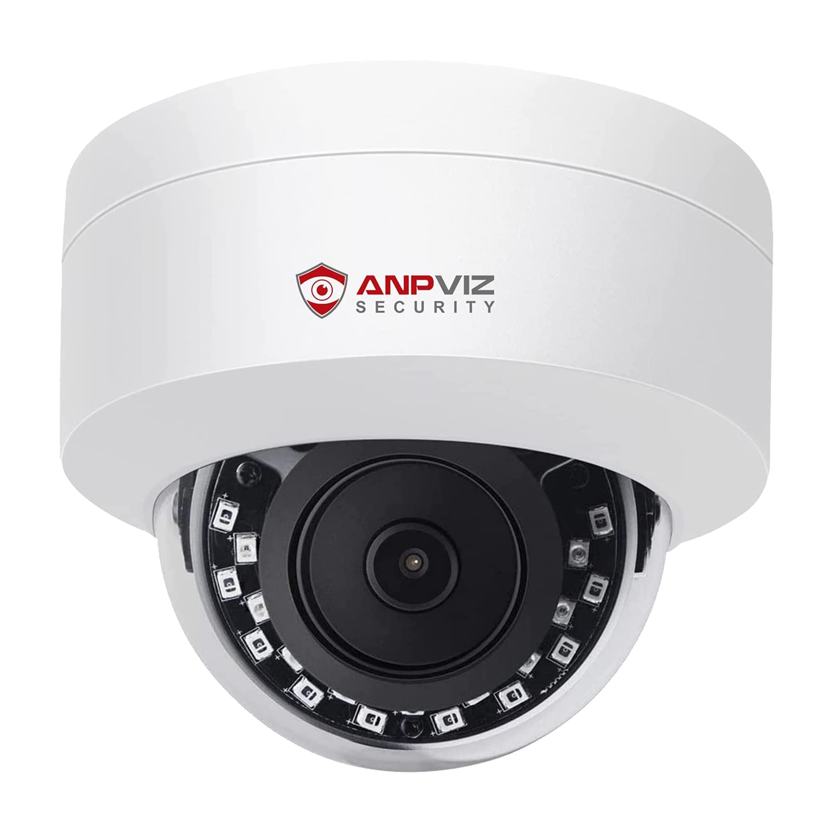 Anpviz UltraHD 4K (8MP) Outdoor Security IP PoE Dome Camera with Microphone/ Audio, 3840x2160, 100ft NightVision, 2.8mm Wide Angle, IP66 Weatherproof